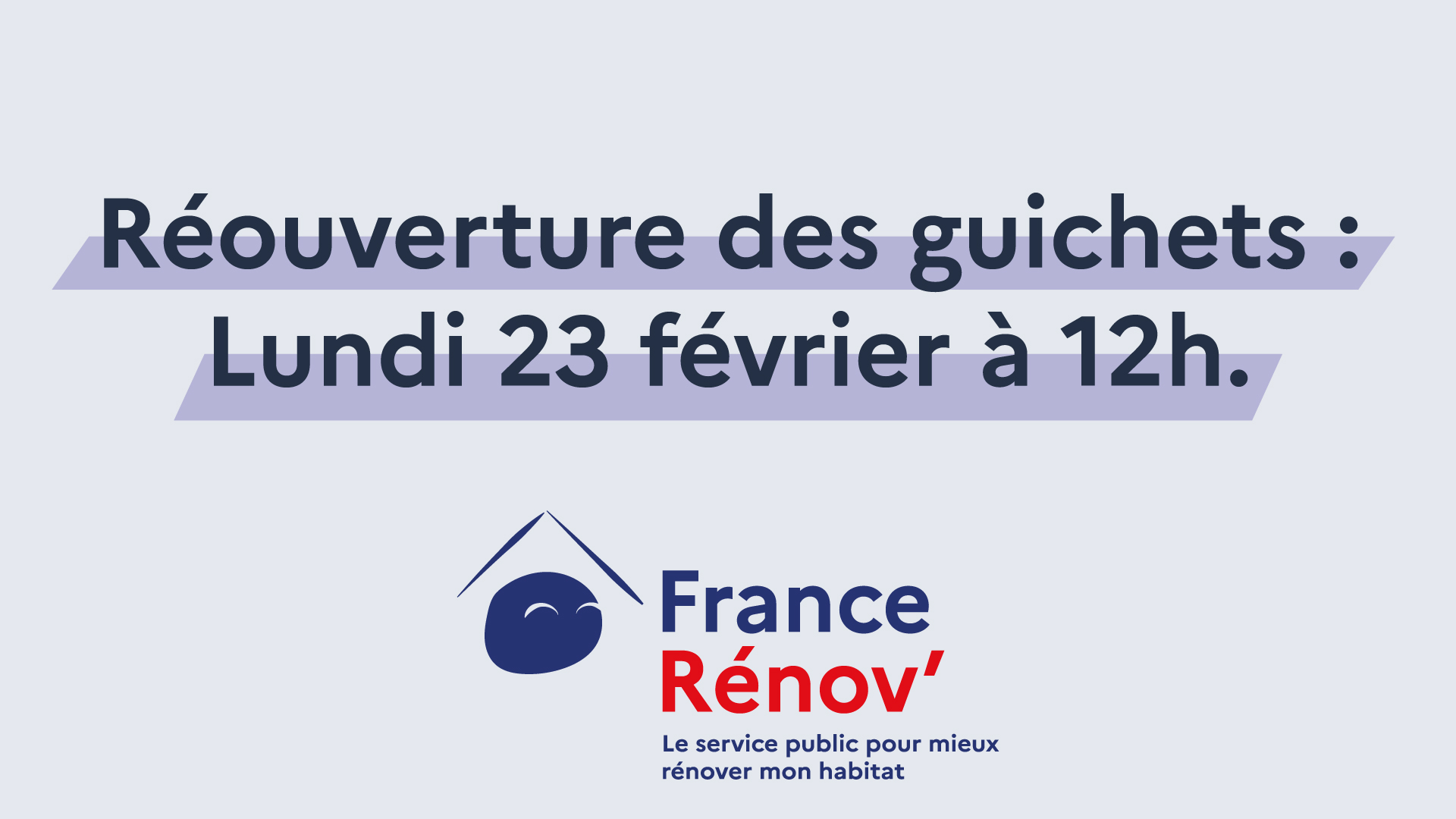 Réouverture des guichets de l&rsquo;ANAH pour l&rsquo;ensemble des aides